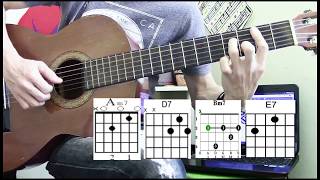 Usted  Tutorial de Guitarra  Usted Es La Culpable [upl. by Pickar]