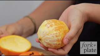 The Easiest Way to Peel an Orange [upl. by Aivon396]