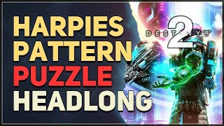 Harpies Pattern Sequence Puzzle Destiny 2 Lightfall [upl. by Tratner]