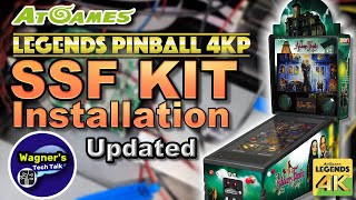 SSF Kit Install for the AtGames Legends 4K or FX Legends Pinball [upl. by Anirehc]