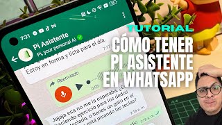 Cómo ACTIVAR y CHATEAR con PI ASISTENTE en WhatsApp Truco 2023 [upl. by Hnacogn]