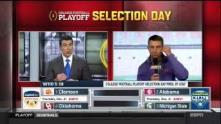 2015 College Football Playoff Selection [upl. by Mccarthy456]