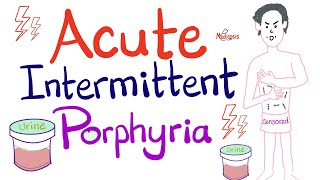 Acute Intermittent Porphyria  Disorders of Heme Synthesis  Biochemistry amp Hematology [upl. by Arodnahs116]