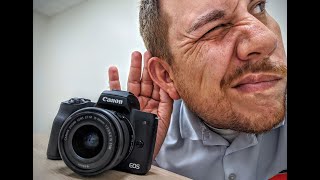 Canon EOS M50 Audio Recording Settings [upl. by Gomez]