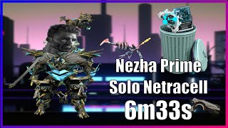 Solo Netracell Build  Nezha Prime 2024  Warframe [upl. by Airual]