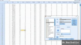 SPSS로 Conditional logistic regression 시행하기 conditional logistic regression analysis using SPSS [upl. by Mack]