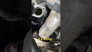 How to change a 2008 Buick Lucerne thermostat Part 2 [upl. by Ludie]