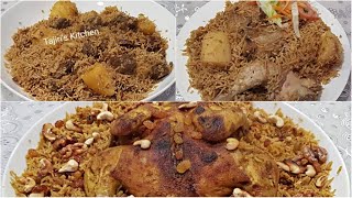 PILAU MAPISHI AINA 3 YA WALI  Kenya Pilau 3 IN ONE RICE RECIPES swahilipilau Tajiris Kithen [upl. by Aikrahs]