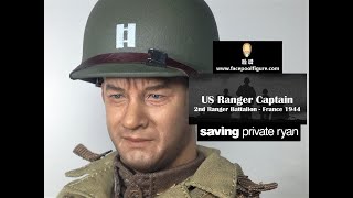 FuReviews FacePool WWII US Ranger Captain Miller 16 Figure Saving Private Ryan [upl. by Stier]