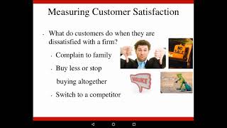 Marketing 1 Ch 112  Customer Satisfaction [upl. by Namzed]