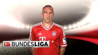 Franck Ribery  Top 5 Goals [upl. by Nnire]