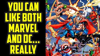 Marvel VS DC  A Pointless Fan War [upl. by Alram585]