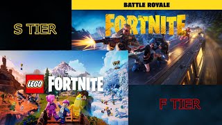 PLAYINGRANKING EVERY FORTNITE MODE IN 2024 [upl. by Draper]