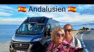 🇪🇸 Andalusien Sevilla Malaga und Nerja  mit dem Wohnmobil im Winter durch Spanien [upl. by Eitsyrc851]