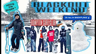 SOUTH LAKE TAHOE BLACKOUT WEEKEND 2020  Snowboarding 🏂 Snowman⛄️ amp SnowballFights ⚪️ [upl. by Enttirb]