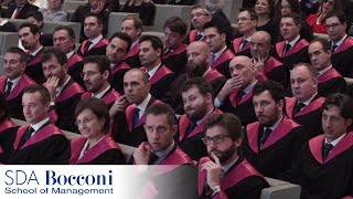 Graduation Ceremony  Executive MBA Serale 20122014  SDA Bocconi [upl. by Antonia]