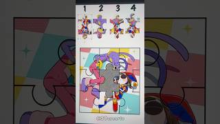 Which one is correct  TADC Solving Paper Craft Puzzle art tadc theamazingdigitalcircus [upl. by Anits]