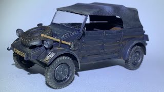 Volkswagen typ 82 kubelwagen italeri 135 [upl. by Killion]