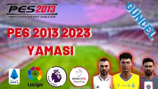 PES 2013 PortikalNet Yeni Yama 2022 [upl. by Anaxor]