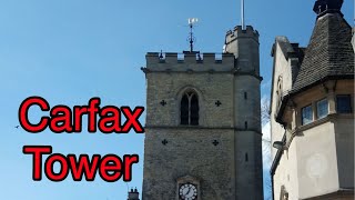 Climbing Carfax TowerOxford 4K 🏴󠁧󠁢󠁥󠁮󠁧󠁿 [upl. by Kerril]