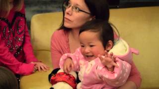 Meiyas Adoption Gotcha Day Video  China [upl. by Aicekat]