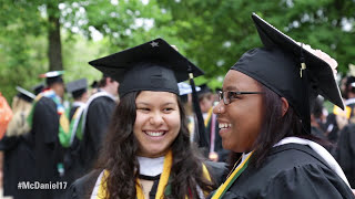 2017 Commencement Highlights  McDaniel College [upl. by Eatnohs]