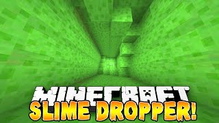 Minecraft  SLIME DROPPER Epic Drops amp Jumps wPreston Vikkstar Woofless Pete amp Lachlan [upl. by Atiuqahs]