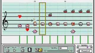 Lufia 2 Sinistral Battle Theme on Mario Paint Composer [upl. by Patience]