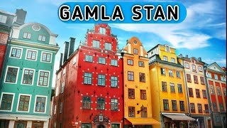 GAMLA STAN OLD TOWN  Stockholm City Hall Tour and Exploring Old Town  Sweden [upl. by Seraphina]