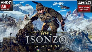 WWI ISONZO Italian Front on AMD A87410 with Radeon R5 Graphics 1GB [upl. by Fania]