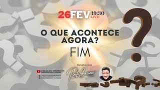 O Q ACONTECE AGORA  FIM PIX DE APOIO  32070349349 [upl. by Prissy]