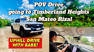 2024 Ford Ranger Sport NextGen  Uphill Drive Timberland Heights San MateoPOV drive with ease [upl. by Barbette]