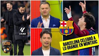 PARTIDAZO BARCELONA logró JUSTO TRIUNFO vs Atlético Madrid que dejó mucho que desear  Futbol Center [upl. by Atinev23]