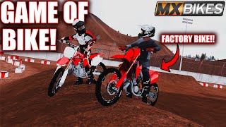 CR112 SUPERMINI VS NEW CR144 GAME OF BIKE WAS SO CLOSE IN MXBIKES [upl. by Baillie992]