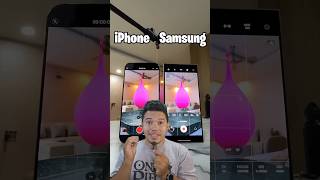 iPhone vs Samsung Qual tem a Melhor Câmera Lenta [upl. by Norrie911]