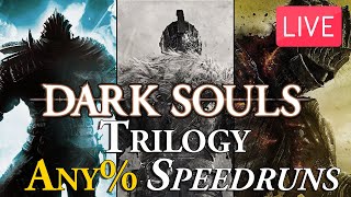 Dark Souls Trilogy Any Speedruns [upl. by Madalena]