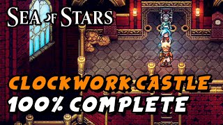 Sea Of Stars  Clockwork Castle 100 Guide All Chests Rainbow Conches Etc [upl. by Eggett]