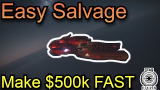 EASY 500kHr Salvage Guide   Salvage Panels With INSANE Profits [upl. by Tol]