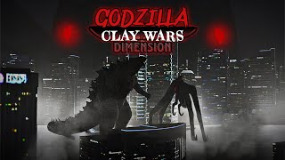 Godzilla Clay Wars Dimension  Part 1 Fan Made StopMotionAnimation Film [upl. by Douty797]