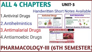 Chemotherapy Unit 3 Pharmacology comp  Pharmacology unit 3  Chemotherapy [upl. by Warms71]