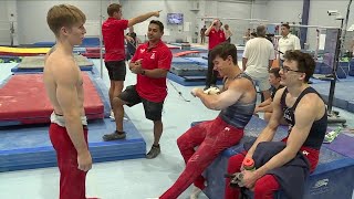 3 gymnasts from EVO Gymnastics are heading to the Paris Olympics [upl. by Ahsetra286]