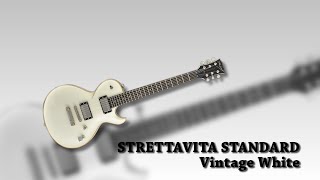 DEAN ZELINSKY  エレキギター STRETTAVITA STANDARD Vintage White [upl. by Aicel]