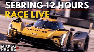 SEBRING 12 HOURS  RACE LIVE  IMSA WSCC 2024 [upl. by Enayd]