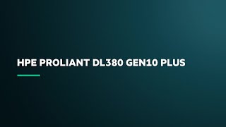 HPE ProLiant DL380 Gen10 Plus Product Overview [upl. by Haggerty]