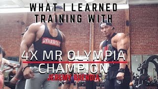 MR OLYMPIA JEREMY BUENDIA  FULL ARM WORKOUT wEren Legend [upl. by Gerhardt150]