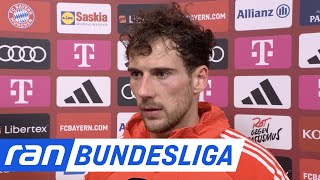 Goretzka reagiert gereizt auf DFBFrage [upl. by Auop426]