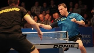 ITTF Legends Tour Highlights JanOve Waldner Vs Jorgen Persson 12 FINAL [upl. by Noral]