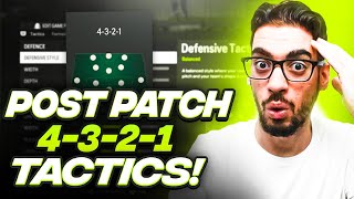 POST PATCH BEST META 4321 FORMATION amp CUSTOM TACTICS  FC 24 Ultimate Team [upl. by Gebler651]