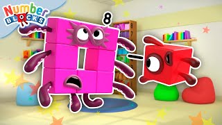 Hiccups and Sneezes  Learn to Count  123  Numbers Cartoon For Kids  Numberblocks [upl. by Scotti]