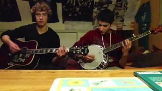 Deliverance  Dueling Banjos cover Max amp Clem [upl. by Gloriane]